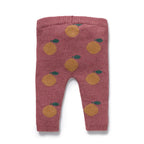 Clementine Organic Knitted Jacquard Legging