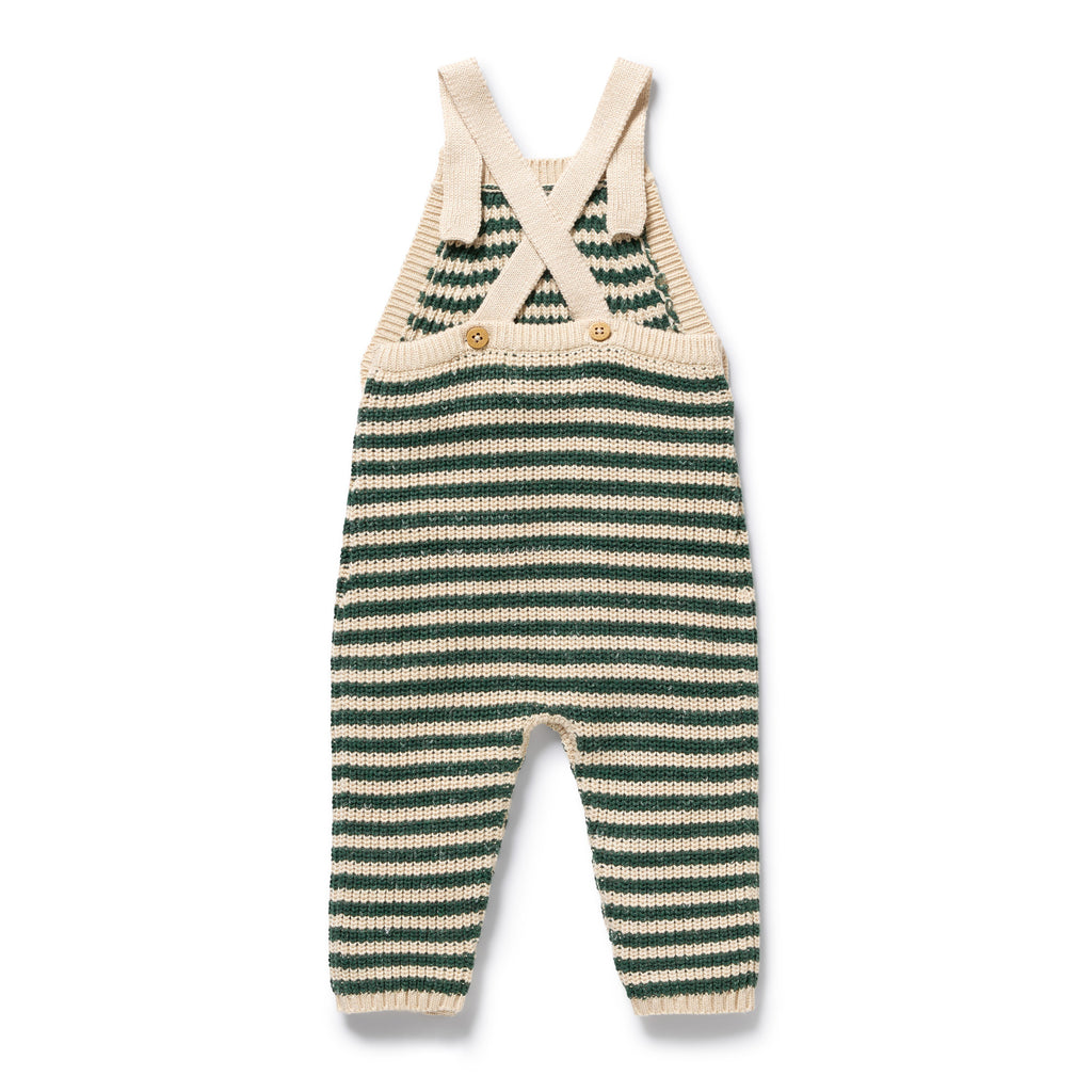 Clover Organic Knitted Stripe Overall