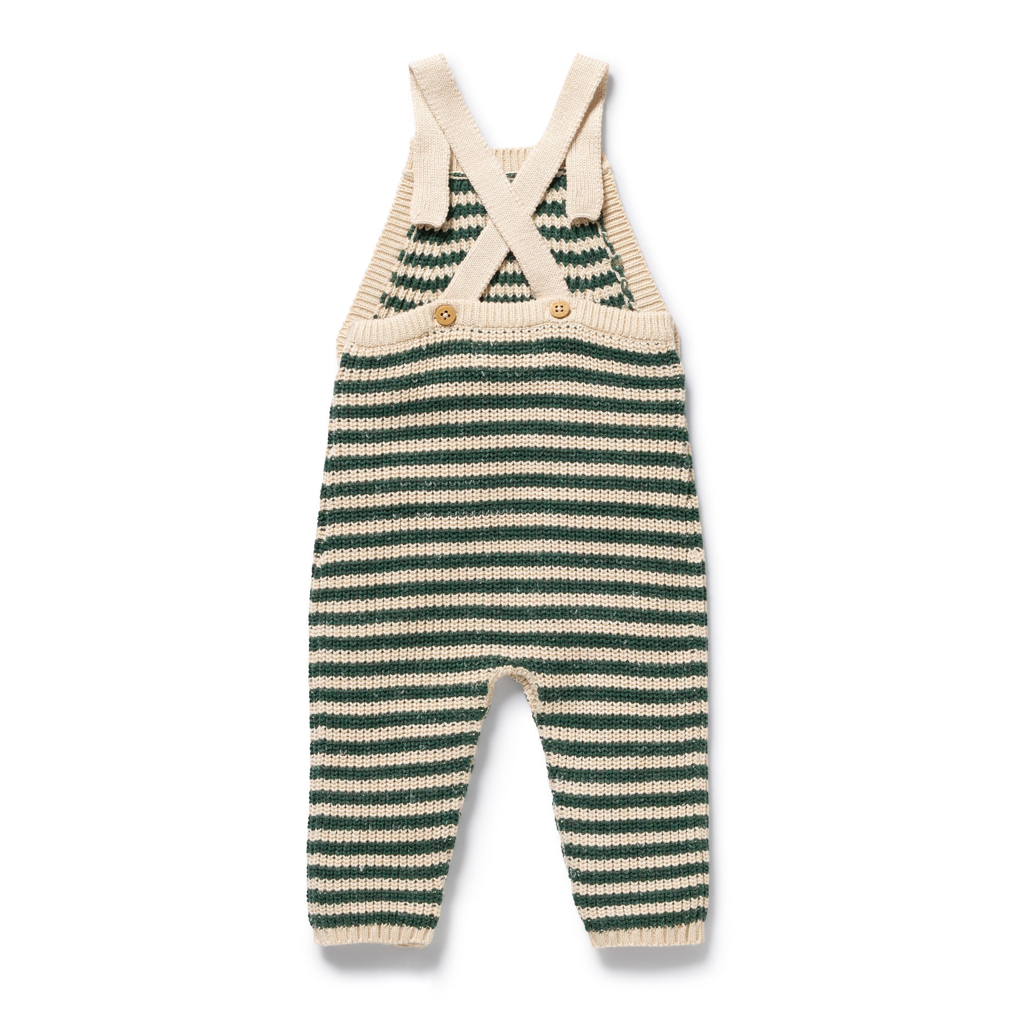 Clover Organic Knitted Stripe Overall