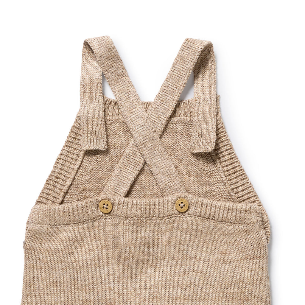 Sandstone Organic Knitted Overall