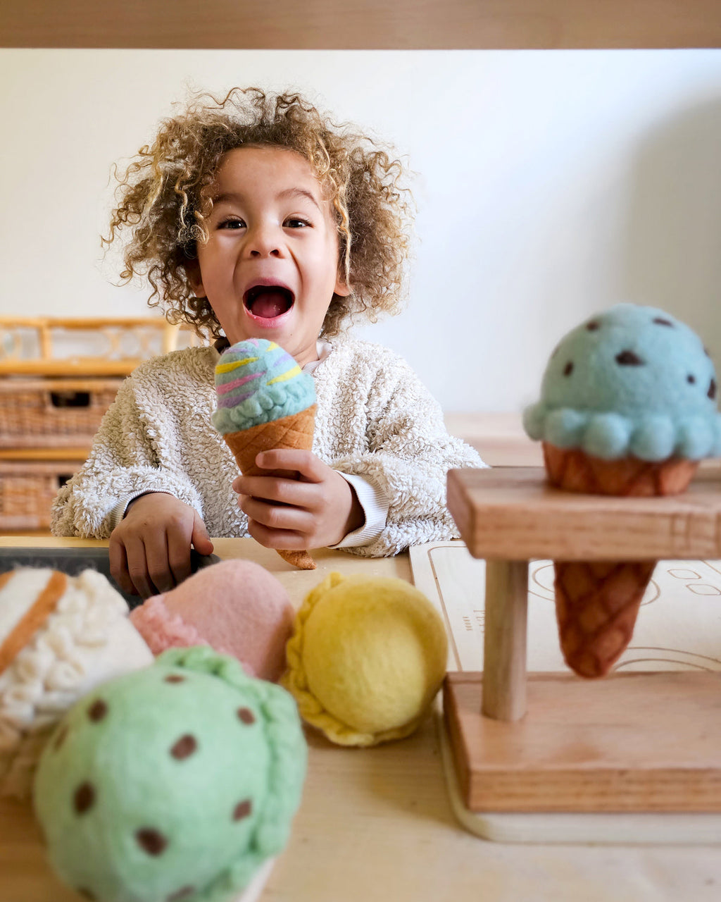 Felt Ice Cream Set