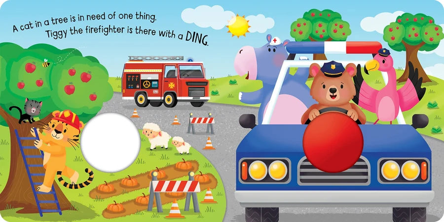 Squeak Me! - Board Book - Beep Beep Rescue!