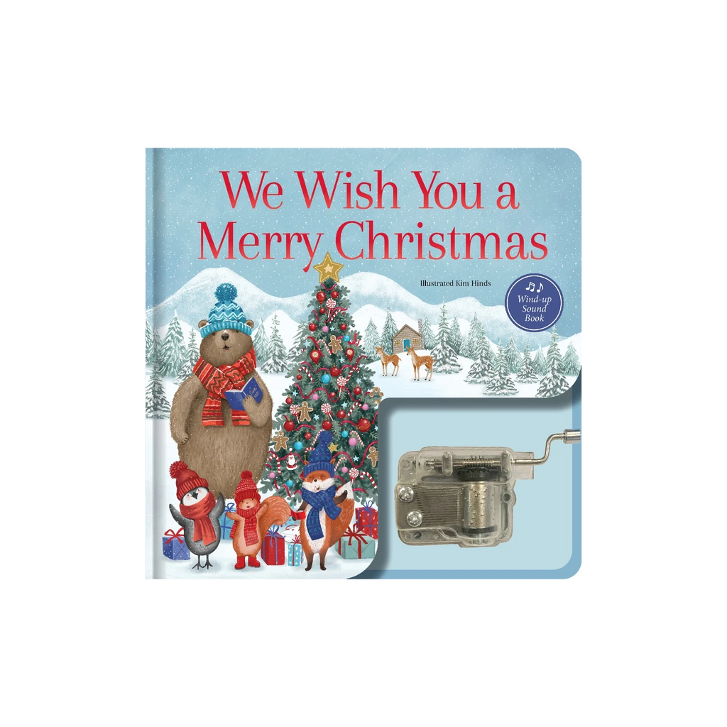 Wind-Up Music Box Book - We Wish You a Merry Christmas