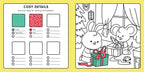 Happy Days - Cosy Christmas Advent Colouring Book