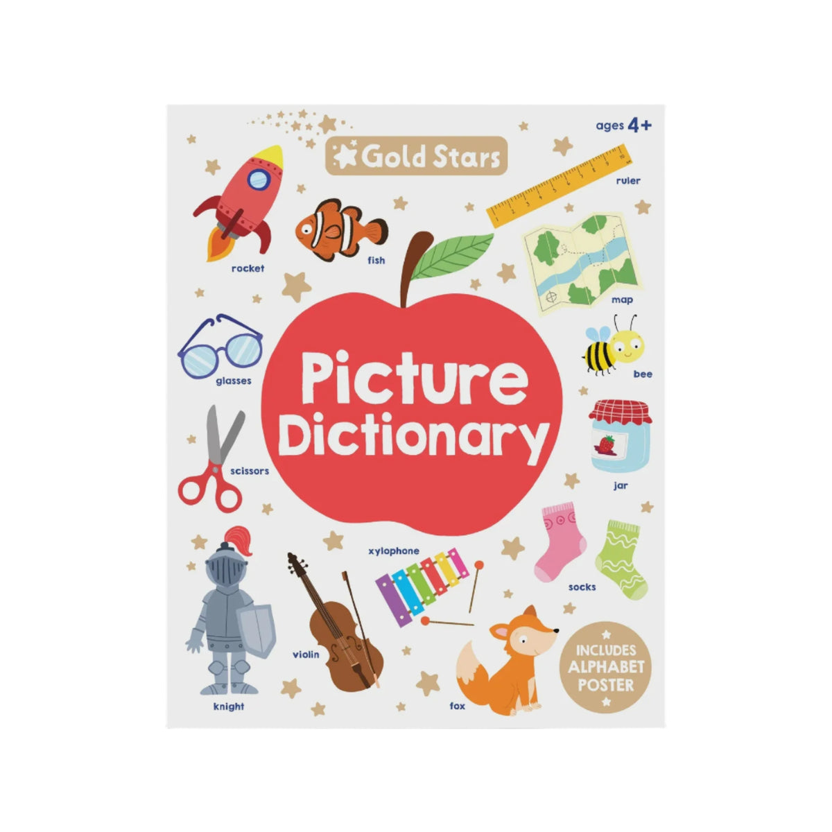 Star Dictionary Gold Stars Vol. 3 - My First Picture Dictionary – Daisy and Hen