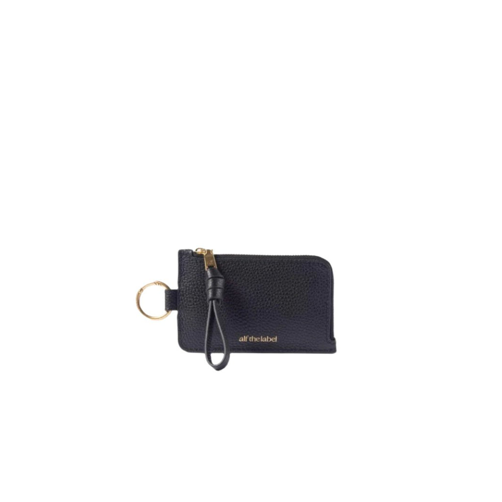 Luxe Dot Wallet - Black