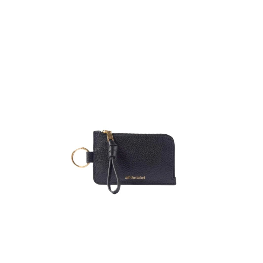 Luxe Dot Wallet - Black
