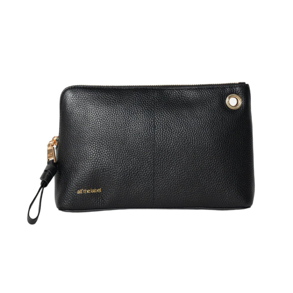 Luxe Medium Pouch - Black