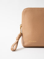 Luxe Medium Pouch - Latte