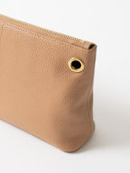 Luxe Medium Pouch - Latte
