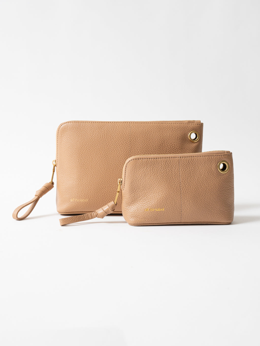Luxe Medium Pouch - Latte