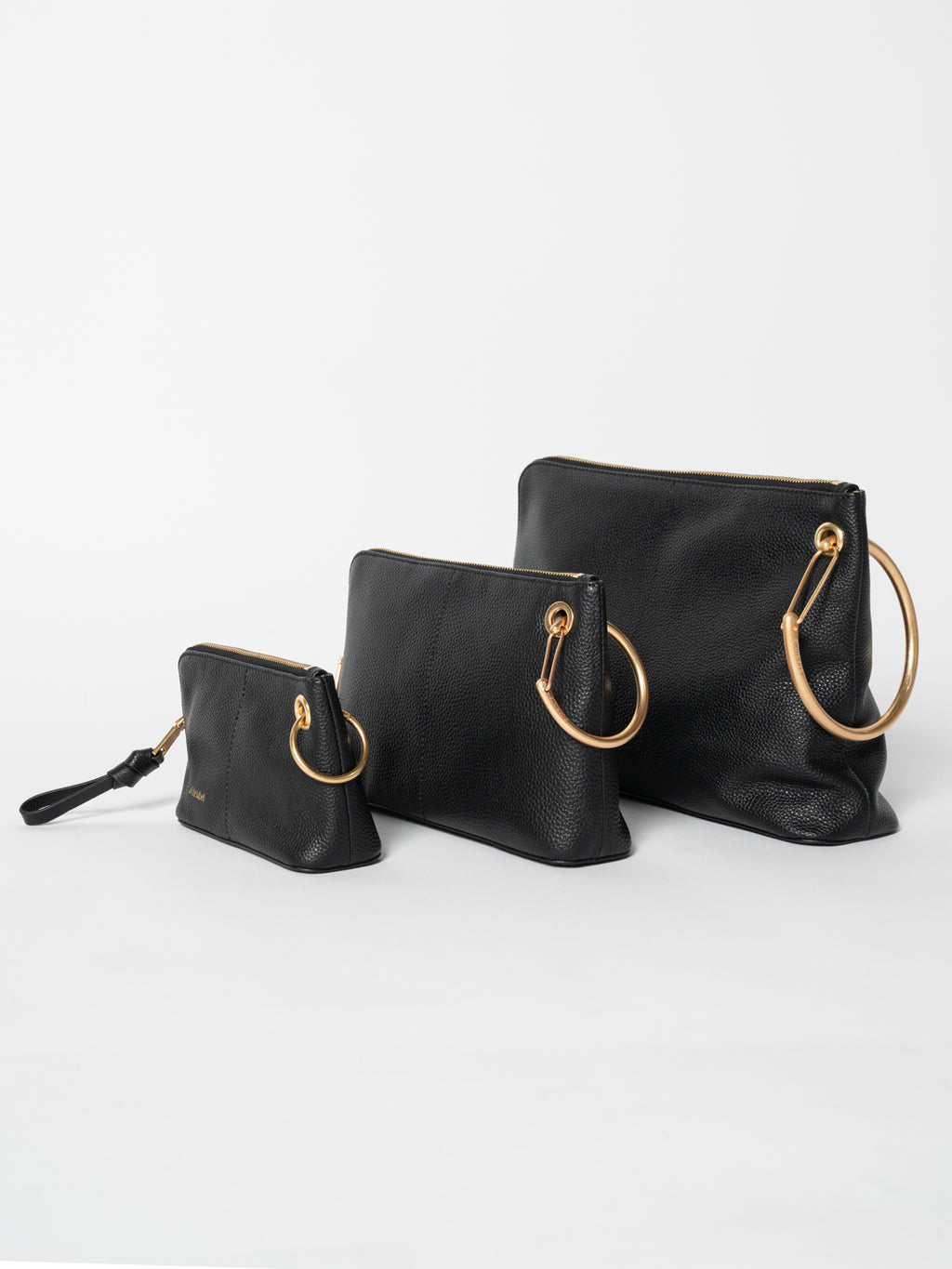 Luxe Petite Pouch - Black