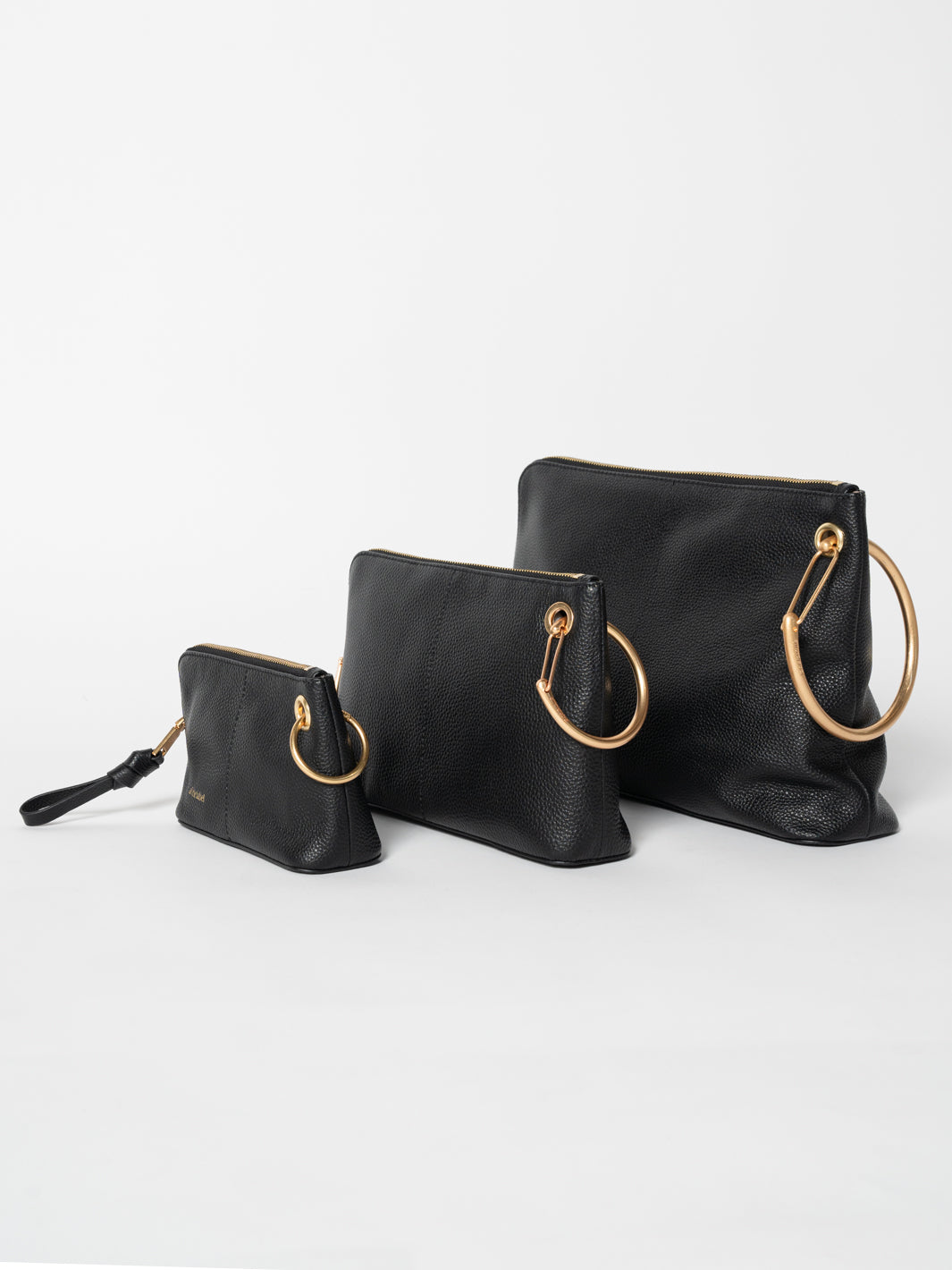 Luxe Petite Pouch - Black