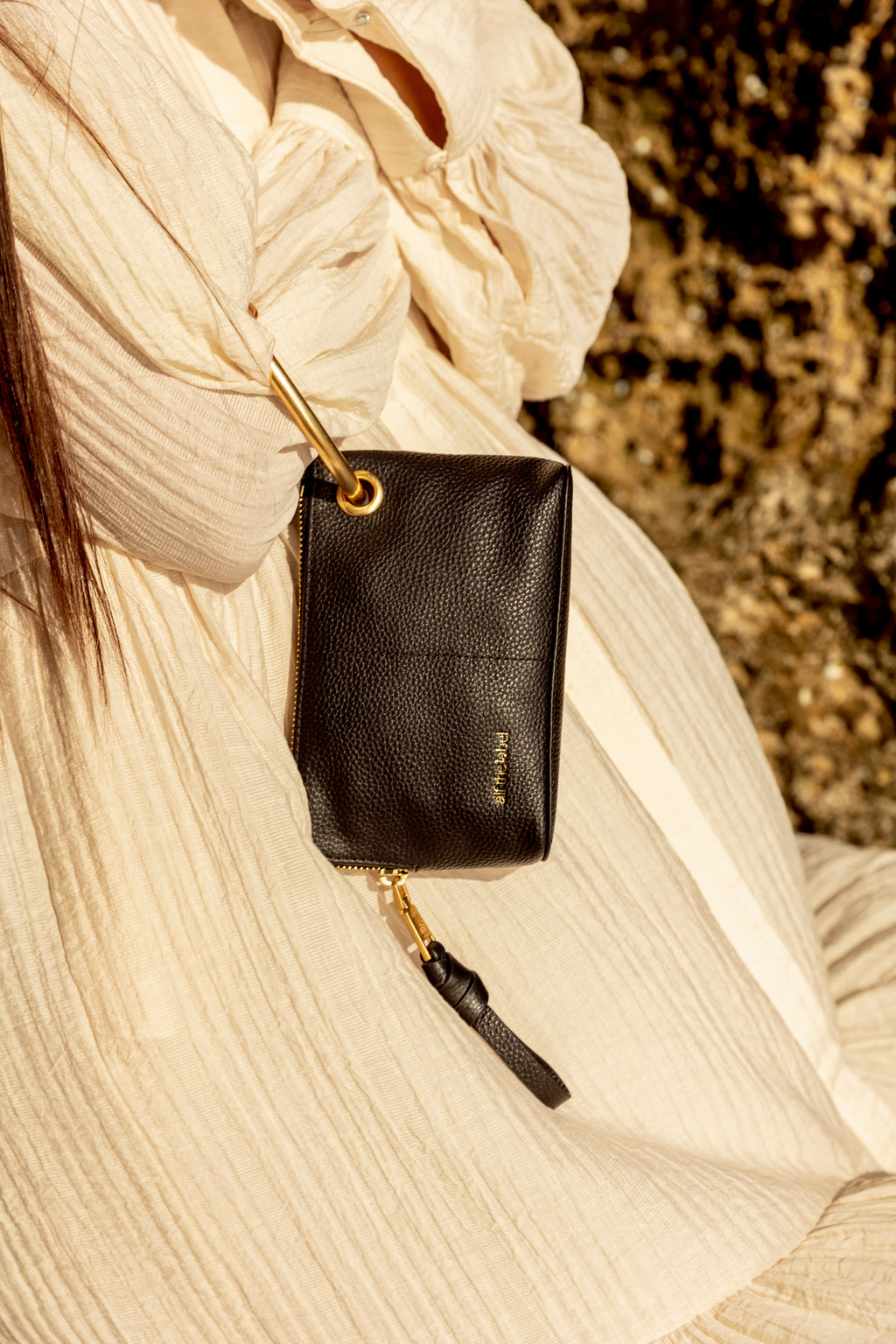 Luxe Petite Pouch - Black