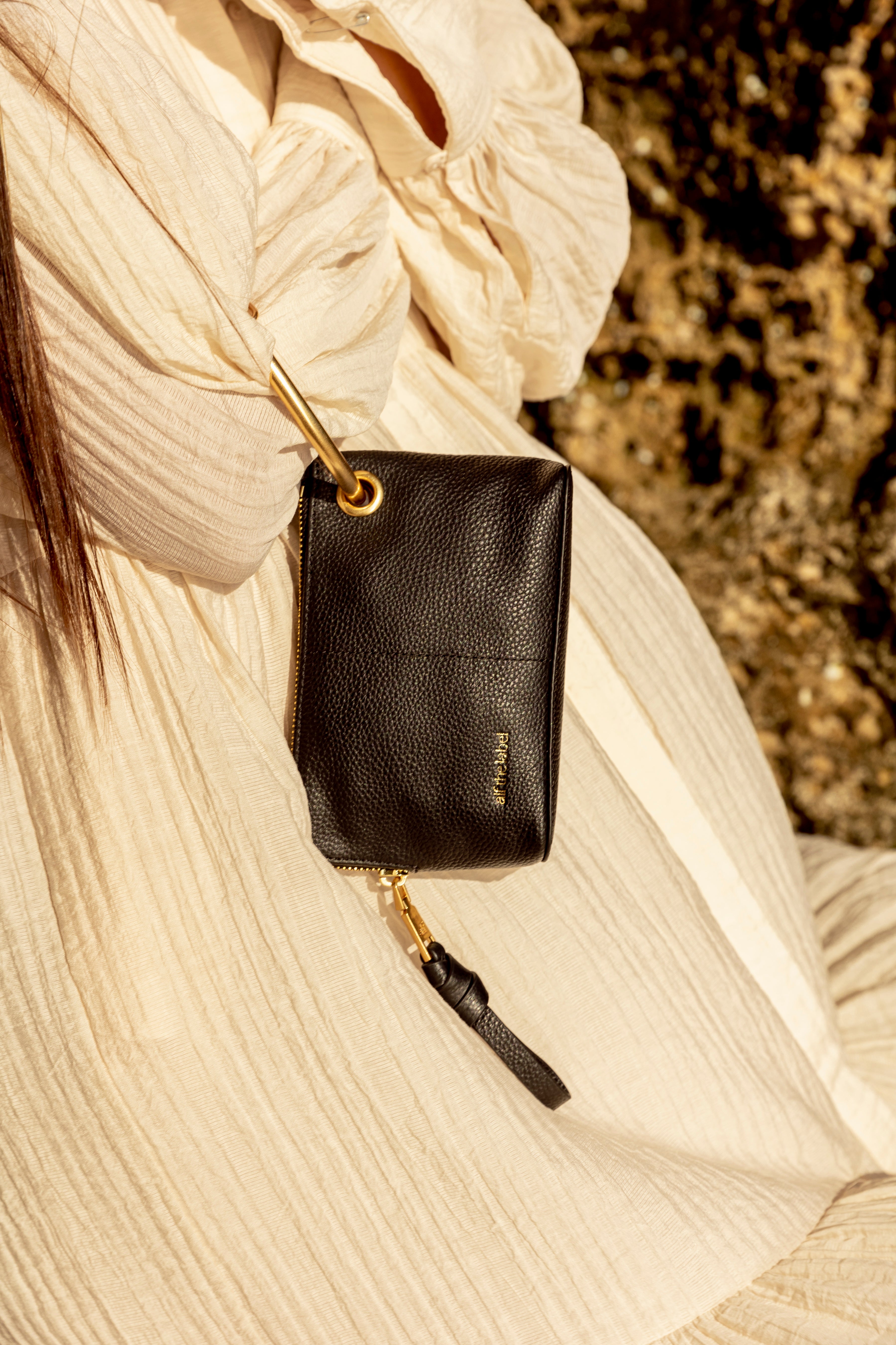 Luxe Petite Pouch - Black