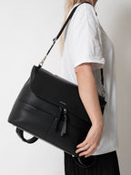 Vegan Woven Bag Strap - Black