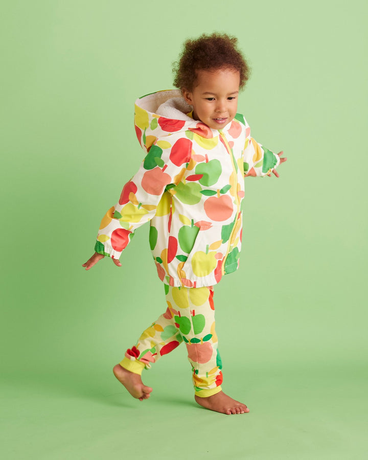 Halcyon Nights Kids Rain Jacket - A Is For Apple Baby