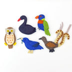 Finger Puppet Set - Australian Animals D