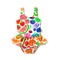 Baby Frill Bather Eat The Rainbow