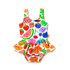 Baby Frill Bather Eat The Rainbow