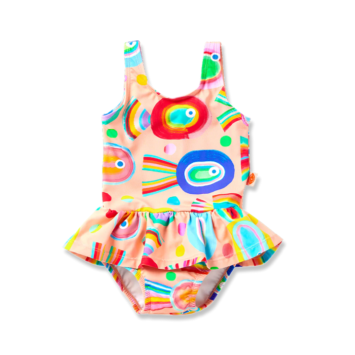 Halcyon Nights Baby Frill Bather Fancy Fins