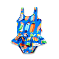 Baby Frill Bather Flamin' Galahs