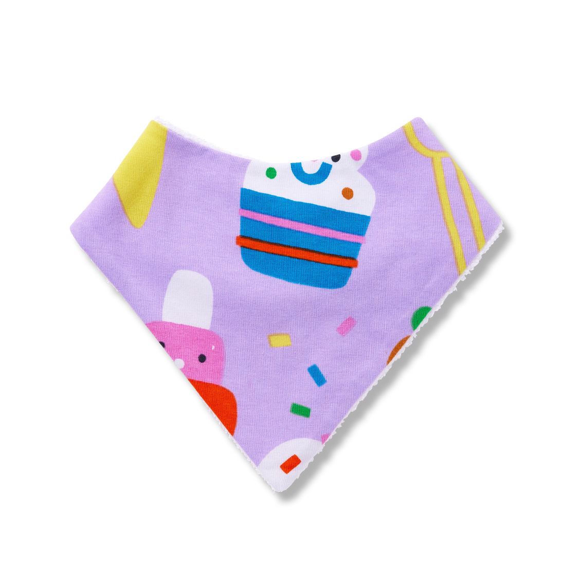 Sundae Funday Baby Bib