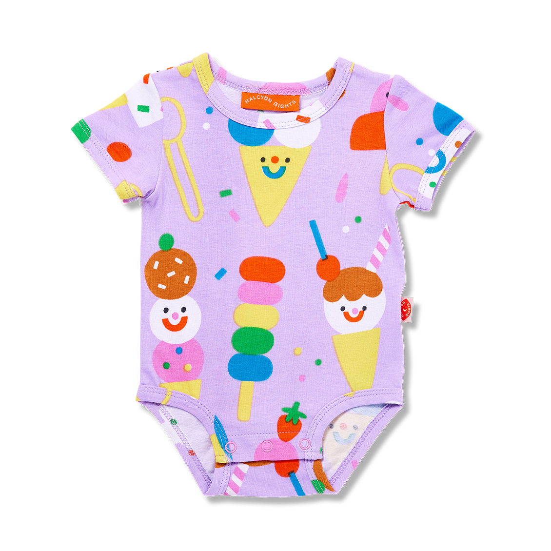 Halcyon Nights Sundae Funday Short Sleeve Bodysuit