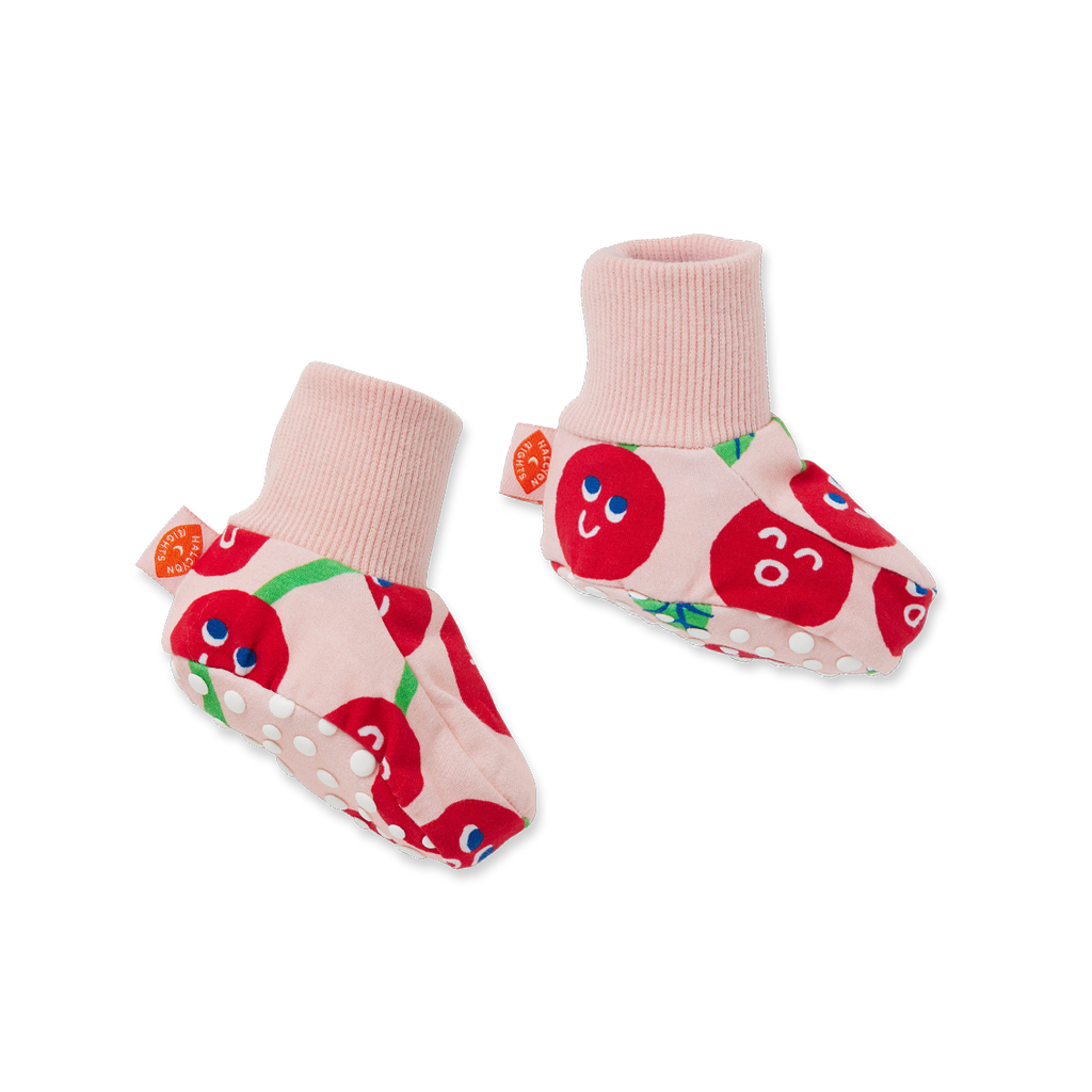 Halcyon Nights Baby Booties - Cheeky Cherry