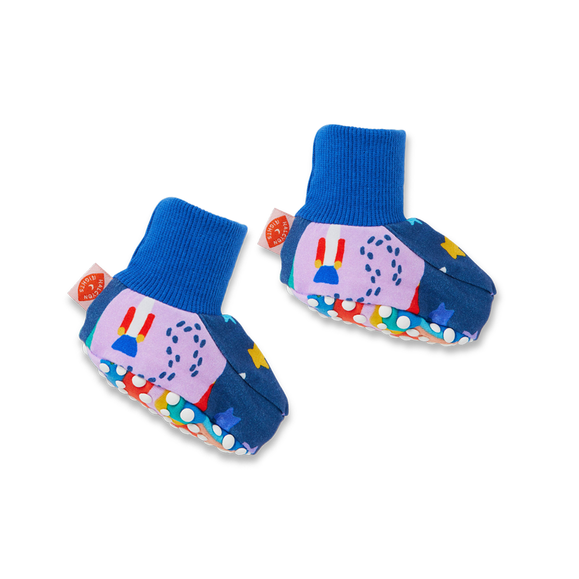 Halcyon Nights Baby Booties - Rocket Ride