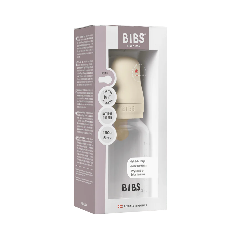 Baby Bottle Complete Set 150ml Latex -Ivory