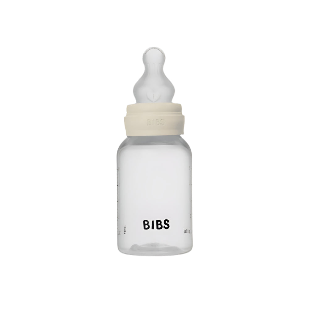 Baby Bottle Complete Set 150ml Silicone -Ivory