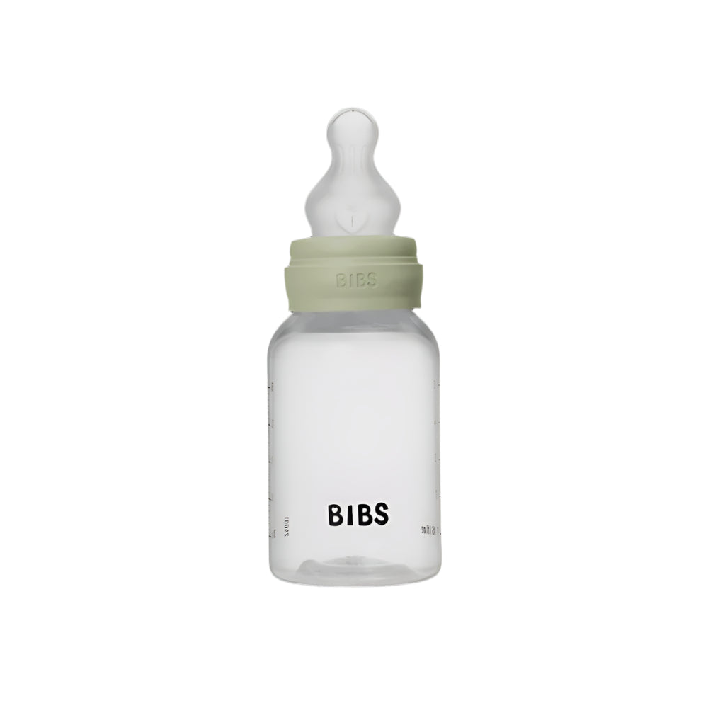 Baby Bottle Complete Set 150ml Silicone -Sage