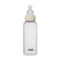 Baby Bottle Complete Set 270ml Silicone -Ivory