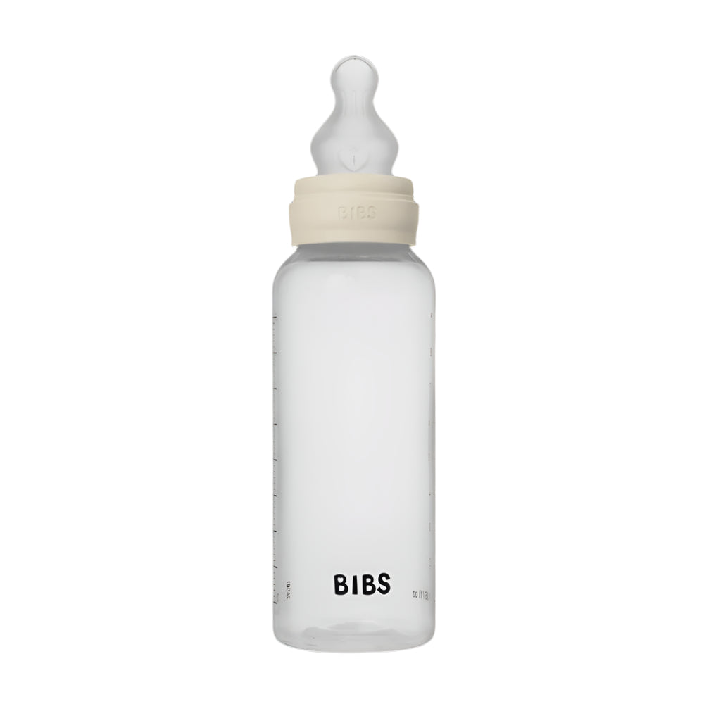 Baby Bottle Complete Set 270ml Silicone -Ivory