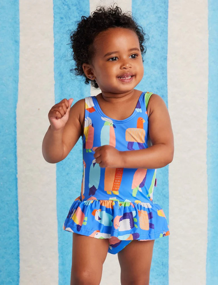 Baby Frill Bather Flamin' Galahs