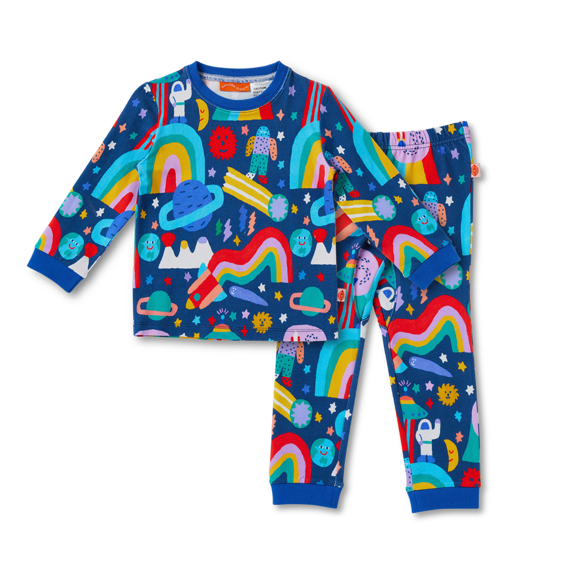 Dreamy Winter Pyjamas - Rocket Ride