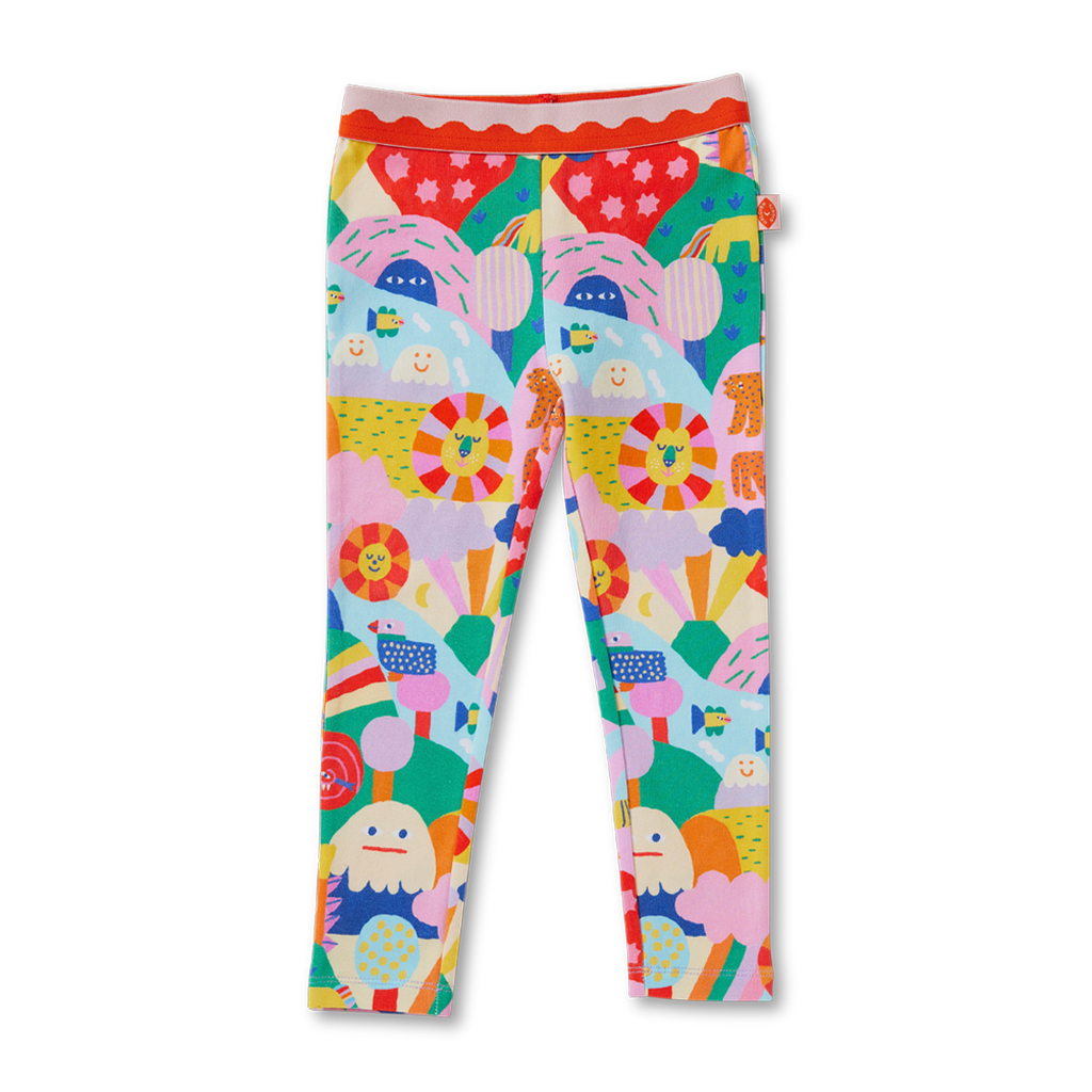 Kids Leggings - Rainbow Valley