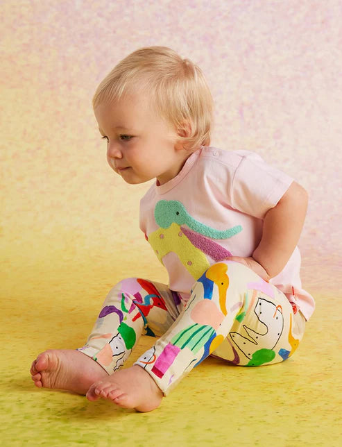 Halcyon Nights Happy Herd Baby Leggings