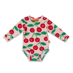 Long Sleeve Bodysuit - Cheeky Cherry