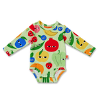 Long Sleeve Bodysuit - Happy Harvest
