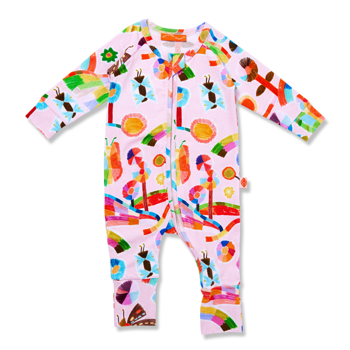 Halcyon Nights Magic Meadow Long Sleeve Zipsuit