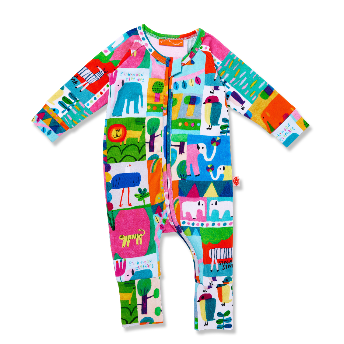 Safari Park Long Sleeve Zipsuit