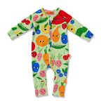 Long Sleeve Zipsuit - Happy Harvest