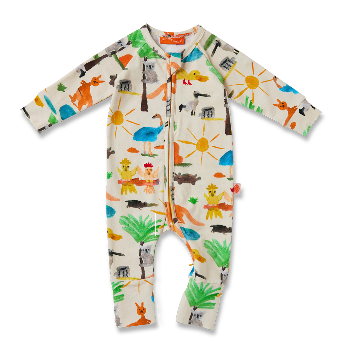 Halcyon Nights Long Sleeve Zipsuit - Yo's Country