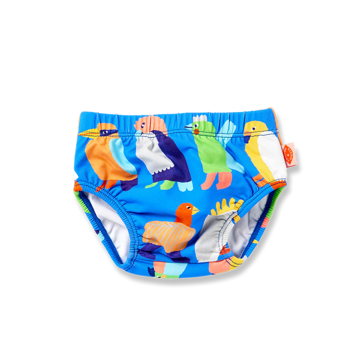 Halcyon Nights Nappy Swim Cover Flamin' Galahs