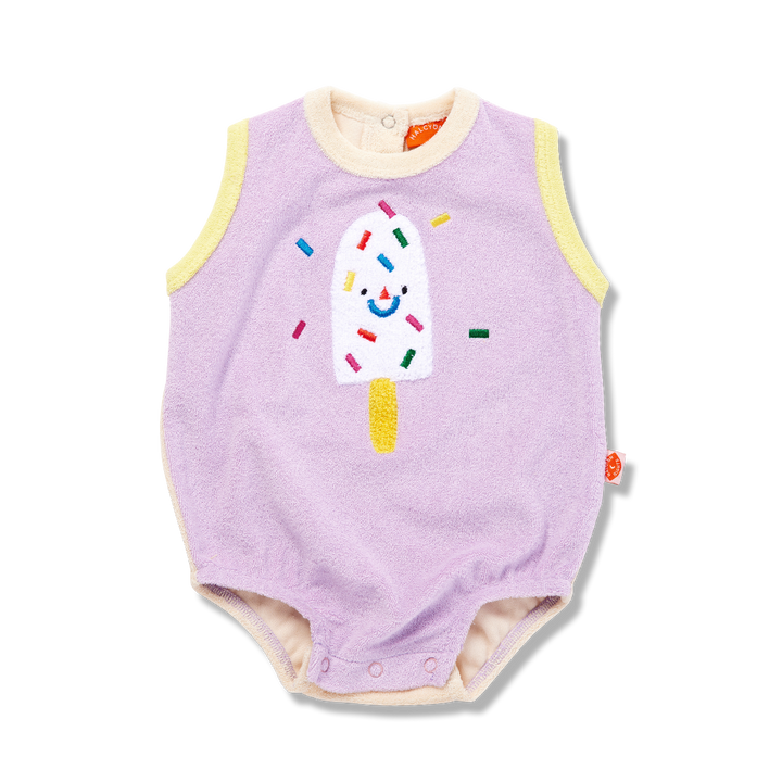 Halcyon Nights Ice Cream Terry Singlet Suit
