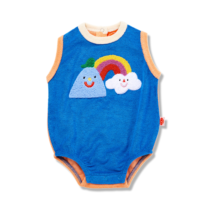 Halcyon Nights Happy Camper Terry Singlet Suit