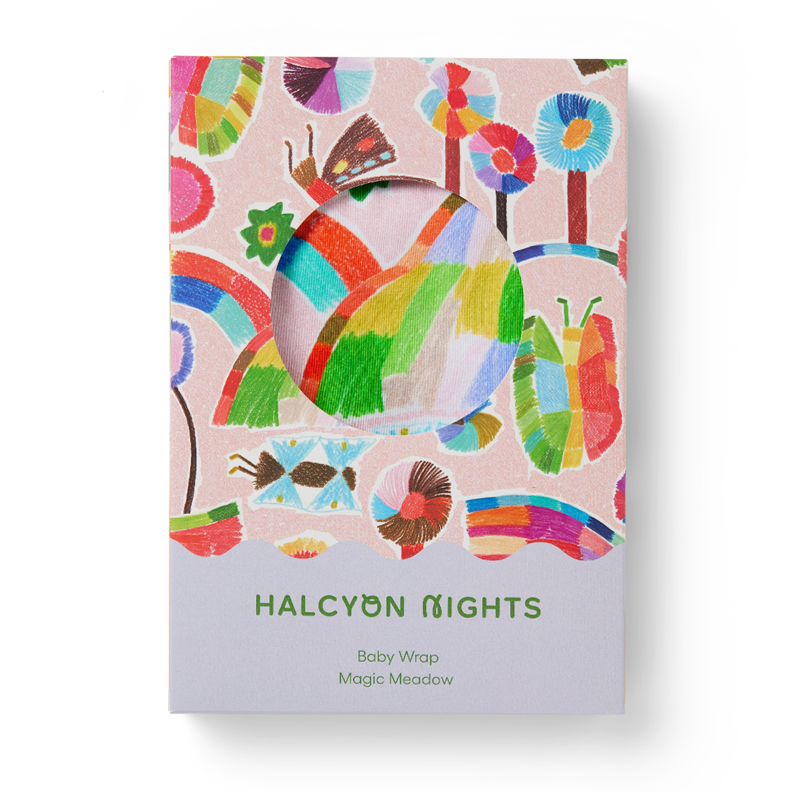 Halcyon Nights Magic Meadows Baby Wrap