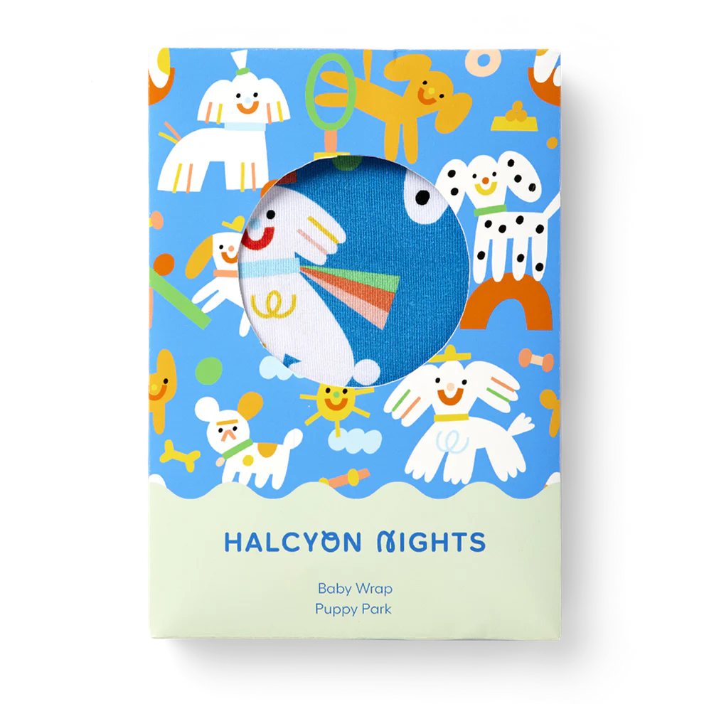 Halcyon Nights Puppy Park Baby Wrap